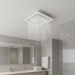 Kanali &uuml;lemine v&auml;ljat&otilde;mbeventilaator Lihtne paigaldada Tugev &otilde;huvool 8 Inch Square White 24CM