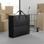 Arvuti hosti reisikott Kaasaskantav lauaarvuti kandekott Suure mahutavusega korpuse kott jaoks Monitor Storage Ba a black