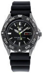 Seiko 5 Sports SNZB23J2 Meeste k&auml;ekell Valmistatud Jaapanis 100m Veekindel Mehaaniline (Automaatne) black