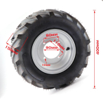 16x6.50-8 rehvid koos velgedega aiak&auml;rude, muruniidukite, traktorite, kottk&auml;rude, lumepuhurite, kaubikute, k&auml;ruk&auml;rude jne jaoks Round Group