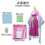 Anime Maomao Cosplay Kost&uuml;&uuml;m Parukas The Apothecary Diaries Roosa Kleit Rolli M&auml;ngimise R&otilde;ivad Halloweeni Pidu Comic Con R&otilde;ivad &Uuml;likonnad M&Traditional Cultural Wear pink