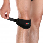 Reguleeritav Patella p&otilde;lvekaitse tugipadi v&ouml;&ouml;ga sportlik p&otilde;lvetugi must