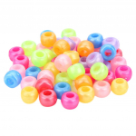 200x akr&uuml;&uuml;list &uuml;mmargused helmed Larhe Hole Ehted Ise isetegemise leidude k&auml;sit&ouml;&ouml; 6X8.7mm mitmev&auml;rviline