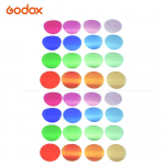 Godox V-11T v&auml;rvifiltrite komplekt v&auml;rvigeelfiltrid 16 erinevat v&auml;rvi * 2 Godox V1 seeria kaamerale mitmev&auml;rviline