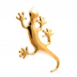 Les Tr&eacute;sors De Lily [L5304] - kullatud  Salamander  ripats - 26x16 mm kuld