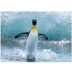 T&auml;ielik 5D iseteemantmaaling Happy Penguin Teemanttikandid Ristpistes Kodukaunistus K&auml;sitsi valmistatud kingitus 25x30cm