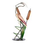 Tooarts Wild Crane veiniriiul lauapealne dekoratiivne veiniriiul Tugev raudmaterjalist v&auml;ljapanek ja kauplus mitmev&auml;rviline