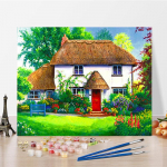 Kunst DIY Maalimine numbrite j&auml;rgi Digitaalne &otilde;limaal Teemantmaal Hobid &Otilde;limaal Kodukaunistused Numbrite maalimine 40x50cm no frame