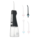 Water Flosser juhtmeta suu niisutaja 3 režiimiga 300 ml veepaak hammaste puhastamiseks IPX7 must