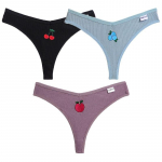 FINETOO 3TK/komplekt Tikandid Puuvillane G-String Naiste alusp&uuml;ksid Aluspesu Naiste alusp&uuml;ksid Naistele Madala k&otilde;rgusega Mugavad stringid Naine M-XL XL