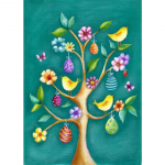 5D Teemantmaaling Lihav&otilde;ttemunade Puulind Teemantmosaiiktoode Multifilm K&auml;sit&ouml;&ouml; T&auml;isteemanttikandid Lihav&otilde;ttep&uuml;hade kingitus Full Round 20x30CM