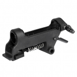 Elektrilise p&auml;ramootori stendi liigend sobib 1 1/8 (2,8 cm)V&otilde;lli l&auml;bim&otilde;&otilde;t 28 naela 36 naela 46 naela 50 naela must