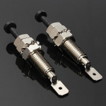 2 tk universaalne autoalarmi turvalisuse reguleeritav automaatne veoauto kapoti ukse tihvti l&uuml;liti