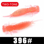 FTK Larvae Pehme s&ouml;&ouml;t 50mm 76mm 89mm Kunsts&ouml;&ouml;t 1,1g 3,5g 5g Worm Silicone Bass Barracuda ujumiss&ouml;&ouml;t Jigging Karpkala plastist s&ouml;&ouml;t 89mm-119#-4pcs