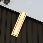 Mobiiltelefoni r&otilde;ngas mini alumiiniumsulamist hoidik, n&auml;htamatu autoalus, kaasaskantav lauaklamber mobiiltelefoni kokkuklapitava tahvelarvuti kinnituse jaoks must