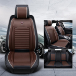 Universaalne istmekate T&auml;ielikult kaetud autopadi Mugav nahast autoistme kate 5-kohaline auto