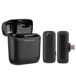 Kaasaskantav OneTriggerTwo juhtmeta mikrofonis&uuml;steem 1 vastuv&otilde;tja ja 2 Clipon mikrofoniga 20M iOS 1-Trigger-1