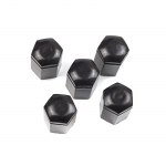 ESP628 5 tk Ratta Poldi Kruvi Mutter Kork Must 32 mm Opel Vauxhall Astra G H Corsa C D E Meriva A B Vectra C Zafira A jaoks 13160977