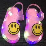 T&uuml;drukute sussid Lastele Unicorn LED Lastesussid Beebi sandaalid Lastejalatsid t&uuml;drukutele Poistele Valguskingad v&auml;ikelapsed 26-27#