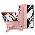 Samsung Z Fold 4 5g Fold4 kukkumiskaitsega kaasaskantav alus&uuml;mbris Samsung Galaxy Z Fold 4 Zfold4 t&auml;isklaasist kile&uuml;mbrised for samsung z fold 4 roosa kuldne v&auml;rv