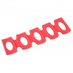 Veinipudeli hoidik Silikoonist virnastaja Purgid K&uuml;lmkapi matid Joogiriiulid One Size punane