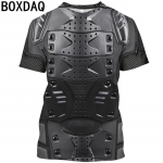 Keskaegsed armor T-s&auml;rgid Naljakad lahtised l&uuml;hikeste varrukatega topid Meeste suvine vabaaja &uuml;lisuure T-s&auml;rk 2023 Uus isikup&auml;ra Street Cool Tops XL