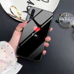 Love Heart Protection Shell Samsung Galaxy A52 A71 A72 A70 A73 A53 A13 5g A03 A22 A21s A03 Core A42 karastatud klaasist kate For Samsung A33 5G