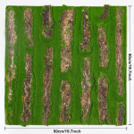 Kunsttaimed muru samblavaip 1M*1M v&auml;litingimustes simulatsiooni kaunistamine roheline maastik koduaken seina festival pulm bark 50cm X 50cm_