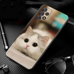 Armas kassipoegade &uuml;mbris Samsung Galaxy A51 A71 A01 A11 A21 A21s A31 A41 A72 A52 A42 A32 A22 A12 A02 A02s F42 telefoni taga korpus For Samsung A31