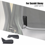 Tagumise esiklaasi soojenduse juhtme kaitse kaunistuse katte trimm 2007-2017 Suzuki Jimny autotarvikud, 2tk, ABS