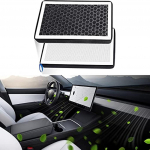 Tesla Model 3 Model Y jaoks HEPA &otilde;hufilter 2 tk Salongi &otilde;hufilter HEPA Tesla Model 3 Model Y jaoks Tesla kliimaseadme asendus Salongi &otilde;hufilter 25x15x3cm