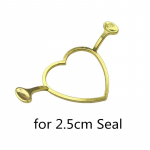 Vaha pitsat templi kuju fikseerija Love DIY T&ouml;&ouml;riistad Kutse &otilde;nnitluskaart Pulmad Tihendid Stiilikujundus 2,5 cm/3 cm pitseri tarvikud