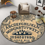 Pentacle s&uuml;mboli vaip, vabam&uuml;&uuml;rlaste &uuml;mmargune vaip, kitsepea saatana vaip, Ouija laud k&auml;tega okultismi vaip N&otilde;idus gooti vaip 120cm