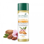 Biotique Almond Oil Deep Cleanse Purifying Cleansing Oil Face & Eye Makeup Remover For Normal to Dry Skin, 120ml