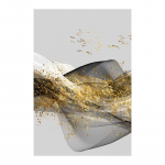 Abstraktne Kuldne maastik L&otilde;uend Plakatid Pildid Kaasaegsed l&otilde;uendimaalid Seinamaaling Elutoa Loft P&otilde;hjamaade Kodukaunistus Raamimata 20x30cm