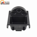 Kahe auguga auto esiosa keskkonsooli hoiukasti m&uuml;nt + topsihoidja BMW E46 3-SERIES 1999-2006 jaoks Black Storage Box black