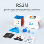 MoYu RS2 M Magnetic 2x2x2 Magic Speed ​​Cube 2x2 Magico Cubo RS2M RS3M RS4M Magnetic Cube Pusle Hariv m&auml;nguasi lastele
