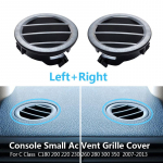 LHD RHD W204 konsooli kliimaseade AC ventilatsiooniv&otilde;re paneel Mercedes Benz C klassile C180 C200 220 230 260 C300 350 Small 1pair