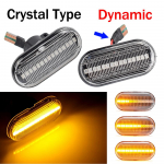 Renault Clio 1 2 KANGOO MEGANE ESPACE TWINGO MASTER Led d&uuml;naamilise k&uuml;ljemarkeri suunatule jaoks Nissan Opel Smart FORTWO jaoks Dynamic Smoked Type puhas
