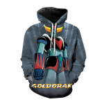 Uued Goldoraki Hoodid UFO Robot 3D Prindiga Pusa Anime Grendizer Hoodie Mehed Naiste Mood T&auml;navar&otilde;ivad Harajuku Lapsed Poiste Riided 3XL