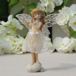 1tk vaigu valge ingel nukk lille haldja aed DIY mini lillekaunistus multikas kingitus laud auto koogi kaunistus