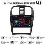 Android WIFI Hyundai Sonata 2003-2009 jaoks koos nupunupuga autoraadio Multimeedia videopleier 2 din GPS Autoraido 1+16GB 1+16GB