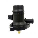 Termostaadi korpuse, mootori jahutusvedeliku termostaadi korpuse komplekti vahetus Chevy Cruze Limitedile must