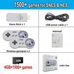 SF900 klassikaline retro videom&auml;ngukonsool 1500+/4700+ m&auml;ngud 16-bitine minikonsool juhtmevaba 4K HD-teleri m&auml;ngupulk