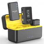 Juhtmevaba Lavalieri Mikrofoni S&uuml;steem Lavalieri Reversmikrofon must