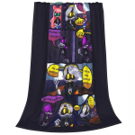 M&otilde;rvadroonide tekk N ja Uzi Flannel Awesome pehme tekk voodikattega kevads&uuml;giseks 75x100cm 30x40in