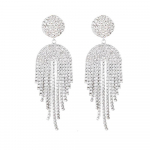 Pika tutiga kristallk&otilde;rvar&otilde;ngad naistele Geomeetrilised ehted T&auml;isk&otilde;rvar&otilde;ngad Statement Ehted Kingitused 1