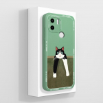 Xiaomi Redmi A1+ A2+ Plus &uuml;mbrise tagakaas Mood Avokaado Matt Pehme Vedel Silikoon P&otilde;rutuskindel kandiline telefonikott kaitsev korpus kaitseraua Redmi A1+/A2+