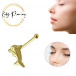 KODY PIERCING 9K kullast Dolphin Ball ninaotsa &ndash; kvaliteetne augustamine