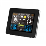 PDTO ilmajaam Juhtmevaba termomeeter H&uuml;gromeeter Digitaalne laua &auml;ratuskell